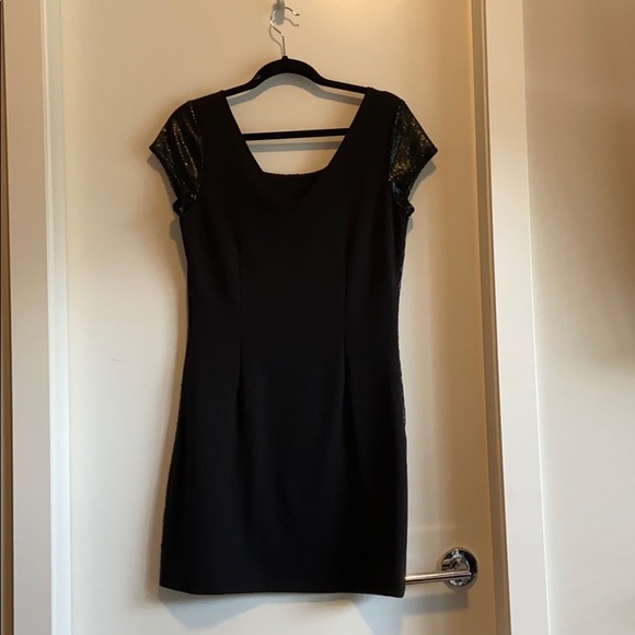 Jack Sequin Black Dress - Picture 4 of 7